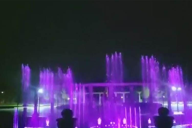 新疆伊犁监狱音乐喷泉19.07.06竣工